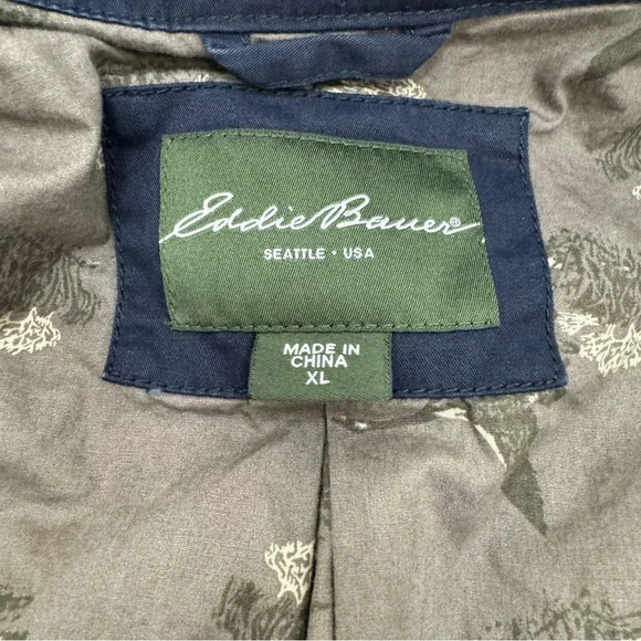 Eddie Bauer Explorer Cloth Goose Duck Hunt canvas cotton jacket Sz XL - Picture 7 of 9